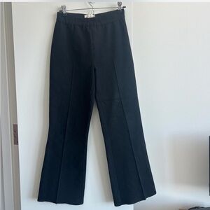 High sport black kick pants